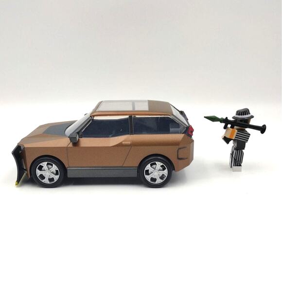 Roblox Action Collection Car Crusher 2 Grandeur Dignity Vehicle Rocket & Figure - Picture 2 of 6